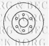 BORG & BECK BBD4854 Brake Disc